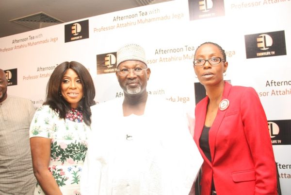 Mo Abudu, Professor Jega and Yemi Adamolekun