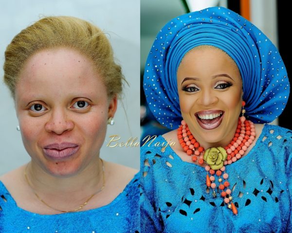 Nigeria-Albino Bridal Beauty Shoot iPosh Looks