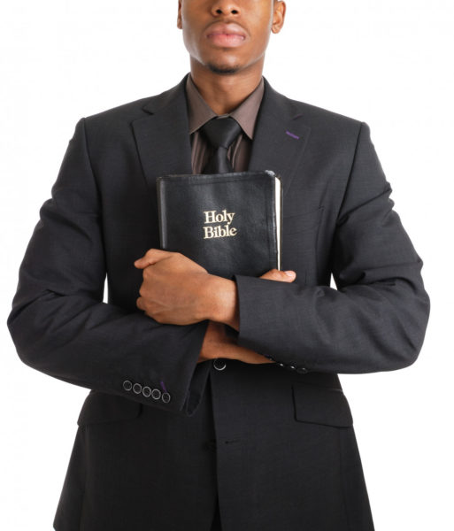 Pastor with Bible