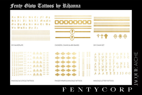 Rihanna Flash Tattoos Collection - BellaNaija - June2015004