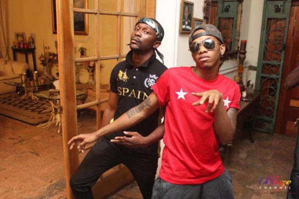 Superstar_Ushbebe_Tekno_Miles_on_set