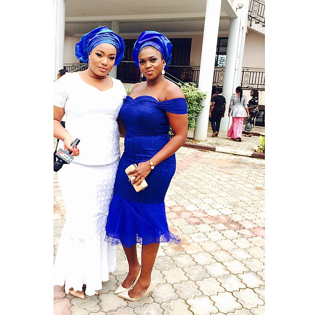 Taje Prest and Waje at Osas and Gbenro Ajibade's Traditional Wedding