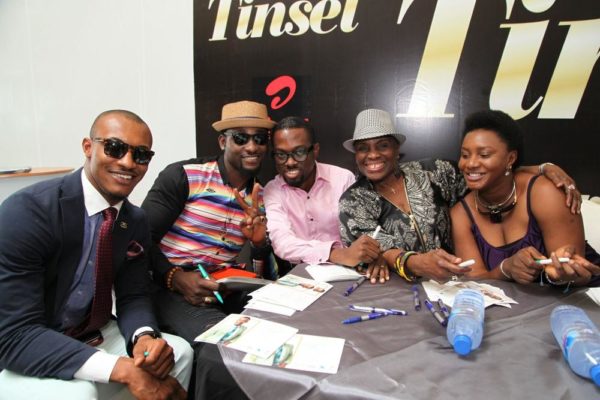 [L-R] Gideon Okeke, Gbenro Ajibade, Iyke Okechukwu & Taiwo Ajayi Lycett