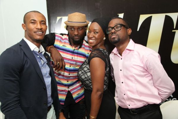 [L-R] Gideon Okeke, Gbenro Ajibade, Funlola Aofiyebi Raimi &  Iyke Okechukwu