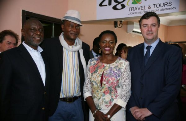 FROM LEFT; FEMI ADEFOPE, IKECHI UKO, NGOZI NGOKA, GARY BIDMEAD