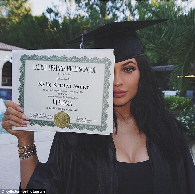 Kylie Jenner Graduates From High School Gets Surprise Party Bellanaija