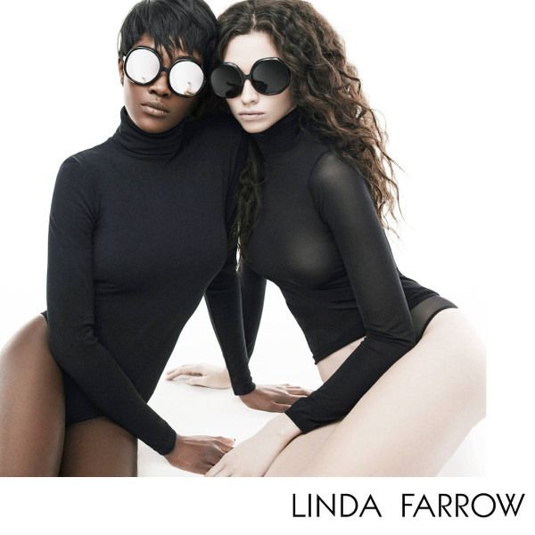 Betty Adewole and Nichole Martinez for Linda Farrow AW2015 - BellaNaija - July2015