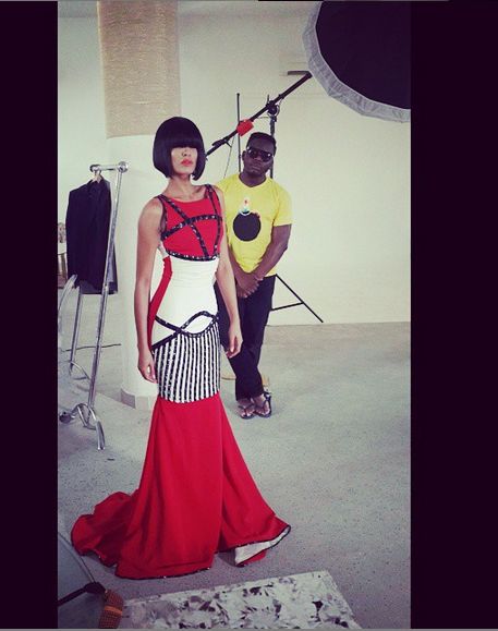 Iconic Invanity Behind the Scenes Rhythm Collection - BellaNaija - July2015 (2)