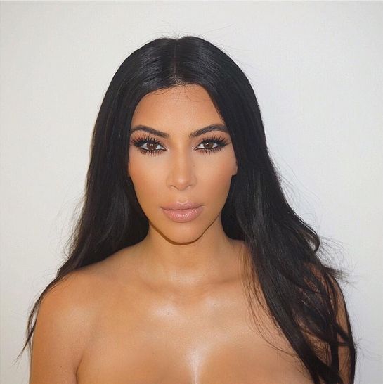 Kim Kardashian Makeup Tutorial - BellaNaija - July2015002