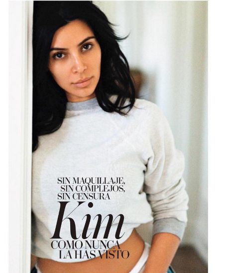 Kim Kardashian West for Vogue Spain - BellaNaija - July2015004