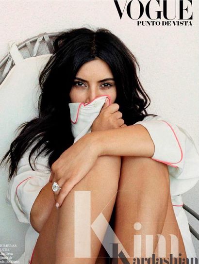 Kim Kardashian West for Vogue Spain - BellaNaija - July2015005