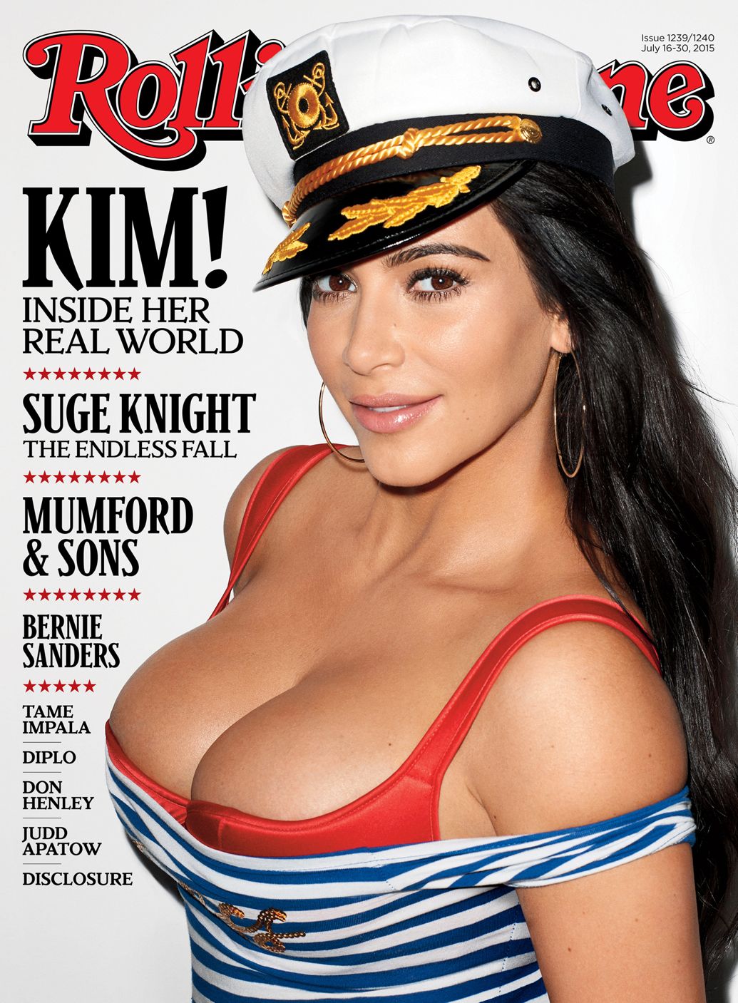 Kim Kardashian for Rolling Stone Magazine - BellaNaija - July2015