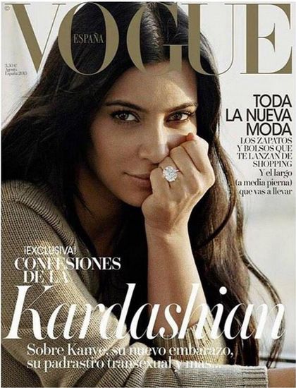 Kim Kardashian for Vogue Spain - BellaNaija - July2015