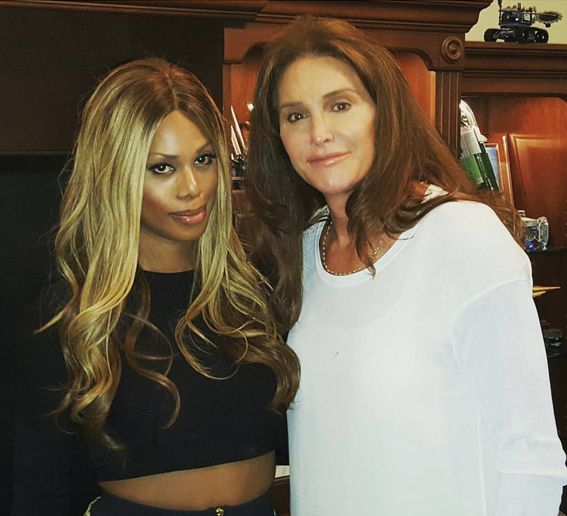 Laverne Cox and Caitlyn Jenner - BellaNaija - July2015