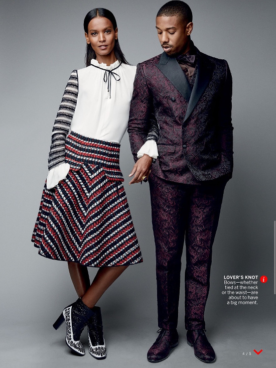 Liya Kebede and Michael B. Jordan for Vogue August 2015 - BellaNaija - July2015003