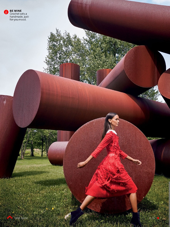 Liya Kebede and Michael B. Jordan for Vogue August 2015 - BellaNaija - July2015004