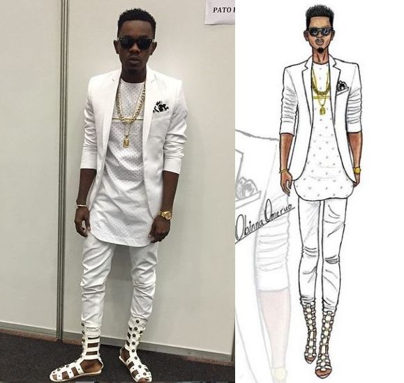 Mtv MAMA Fab 5 by Obinna Omeruo - BellaNaija - July20150013