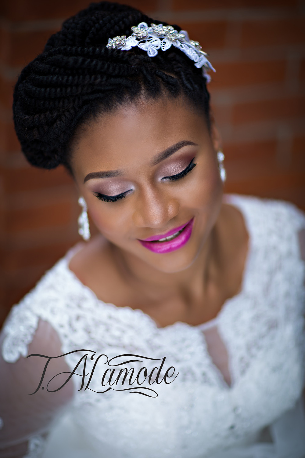 Striking Natural Hair Looks for the 2015 Bride! T.Alamode 