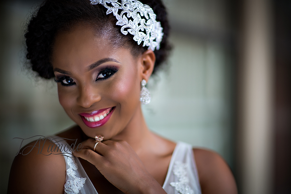 Nigerian Bridal Natural Hair and Makeup Shoot - Black Bride - BellaNaija 2015 11