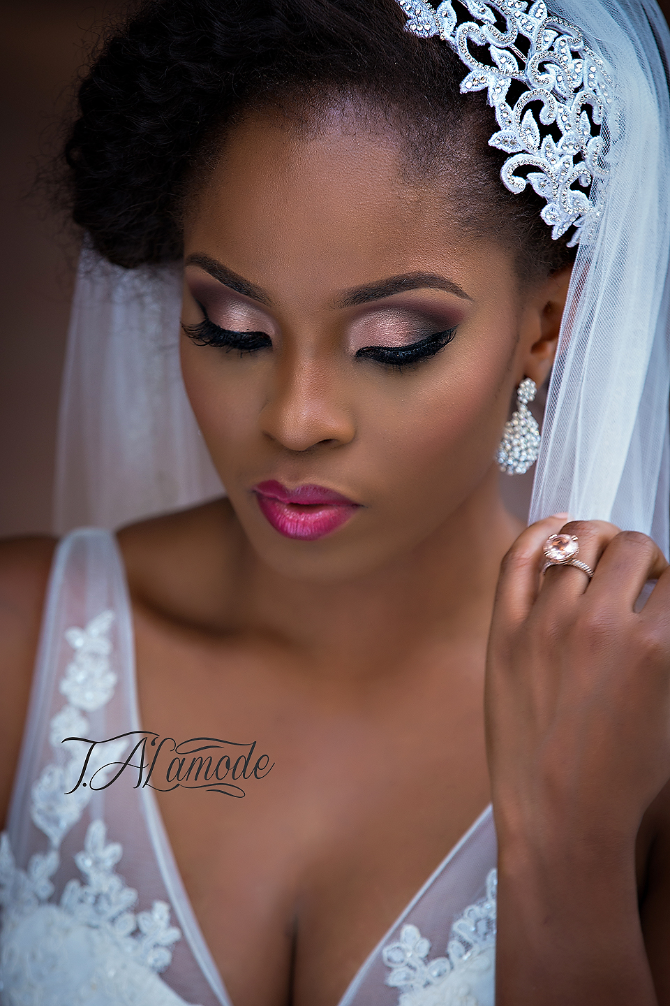 Striking Natural Hair Looks For The 2015 Bride TAlamode BellaNaija