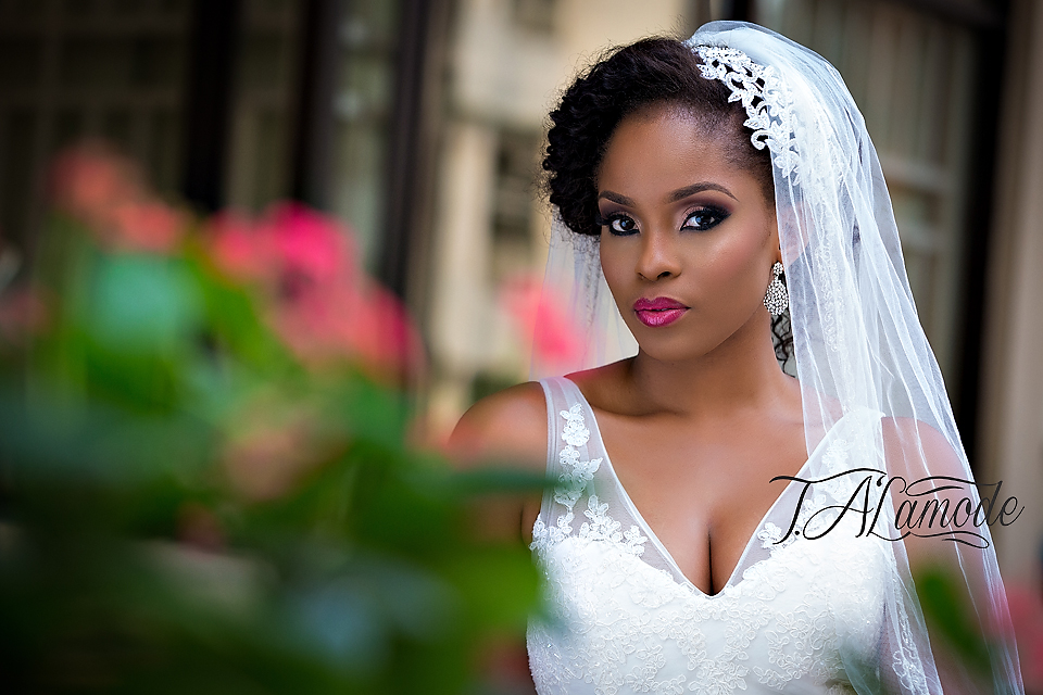 Nigerian Bridal Natural Hair and Makeup Shoot - Black Bride - BellaNaija 2015 14