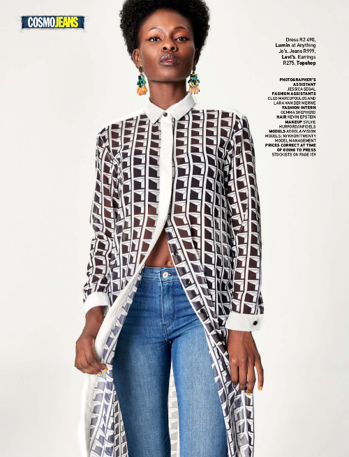 Nykhor Paul & Adeola Ariyo for Cosmopolitan Magazine South Africa - BellaNaija - July2015