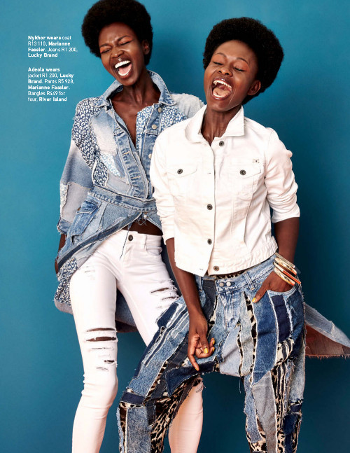 Nykhor Paul & Adeola Ariyo for Cosmopolitan Magazine South Africa - BellaNaija - July2015002