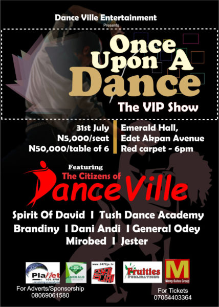 Once upon a dance vip show