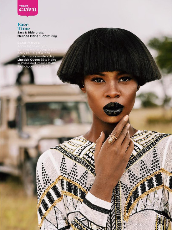 Tshepiso Ralelathe for ESSENCE Magazine's Global Issue - BellaNaija - July2015002