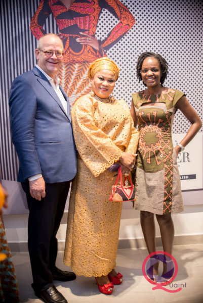 [L-R] Hans Ouwedijk, Sola Sobowale & Adaeze Alilonu