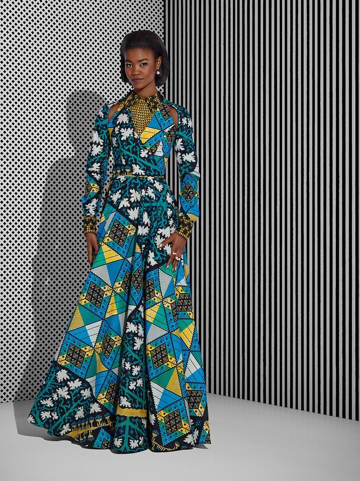 Vlisco Tell Collection Lookbook - Bellanaija - July2015002