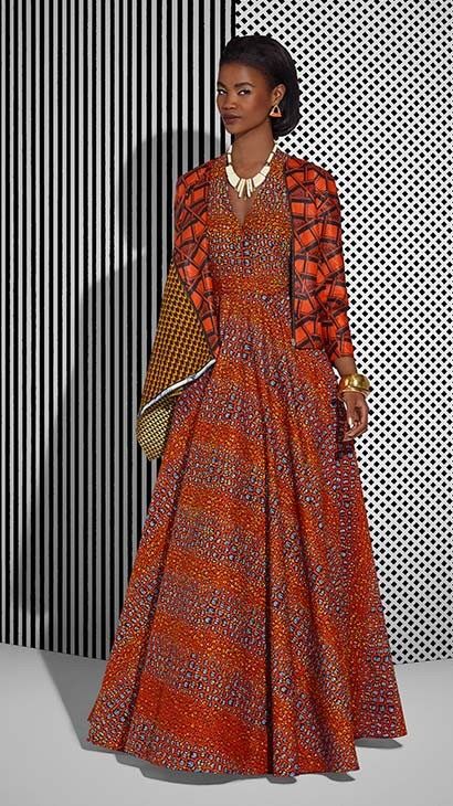 Vlisco Tell Collection Lookbook - Bellanaija - July2015003