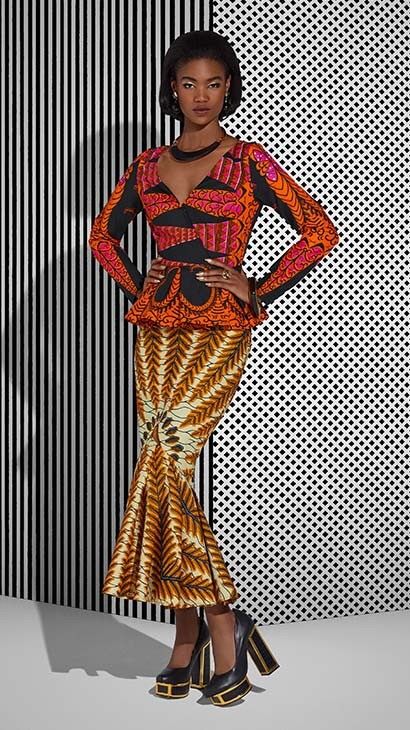 Vlisco Tell Collection Lookbook - Bellanaija - July2015008