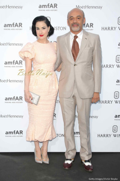 Dita von Tesse & Christian Louboutin