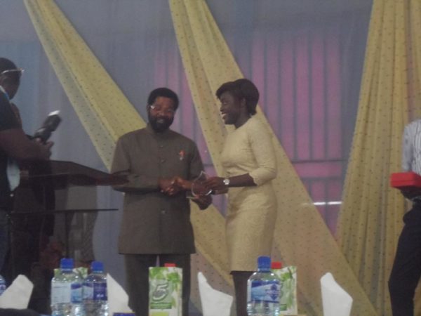 Award from the Major of Accra Hon Dr. Alfred Vanderpuije