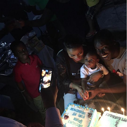 Chris & Damilola Attoh with Son - BellaNaija - August 2015