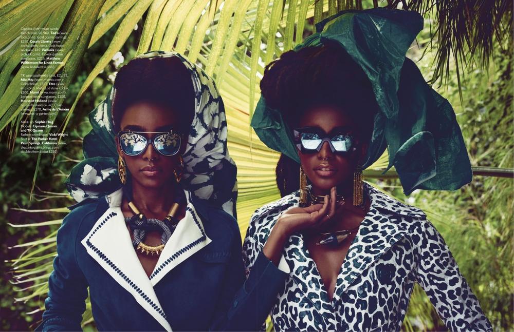 Cipriana and TK Quann for Condé Nast Traveller UK - BellaNaija - August 2015