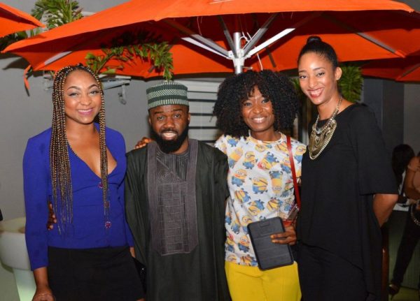 [L-R] Sharon Ojong, Noble Igwe, Antonia Soares & Samantha Dimka