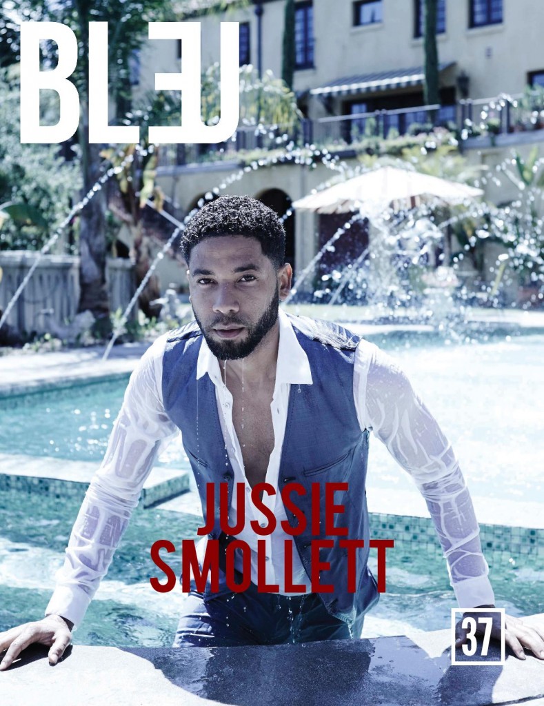 Jussie Smollett for Bleu Magazine - BellaNaija - August2015