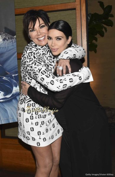 Kris Jenner & Kim Kardashian West