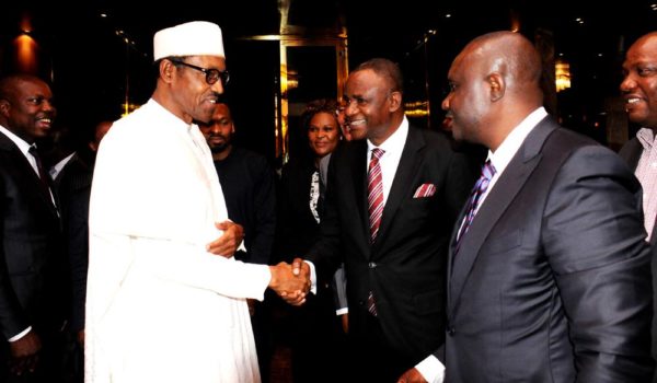 PIC. 21. NDDC BOSS BRIEFS PRESIDENT MUHAMMADU BUHARI IN ABUJA