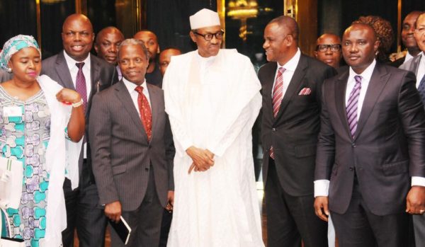 PIC. 22. NDDC BOSS BRIEFS PRESIDENT MUHAMMADU BUHARI IN ABUJA