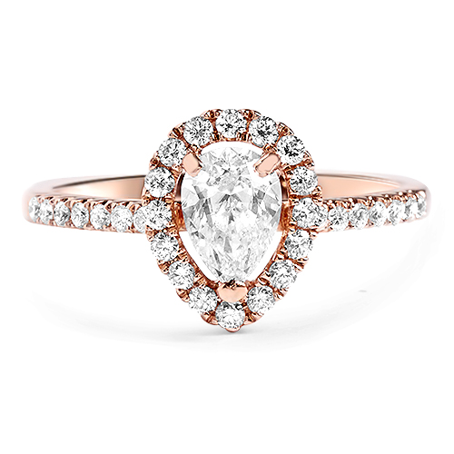 Pear Shape Rose Gold