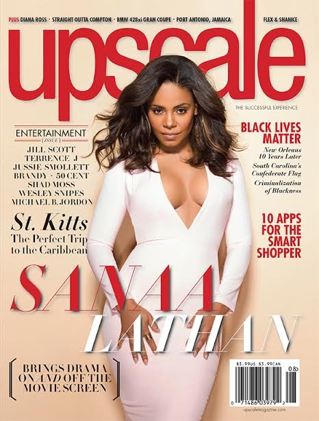 Sanaa Lathan for UpScale Magazine - BellaNaija - August 2015