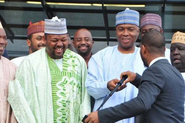 Saraki Takes Selfies 3