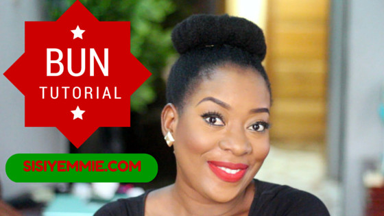 Sisi Yemmie Bun Tutorial - BellaNaija - August2015