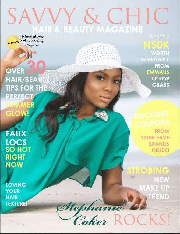 Stephanie Coker for Savvy & Chic Magazine - BellaNaija - August2015