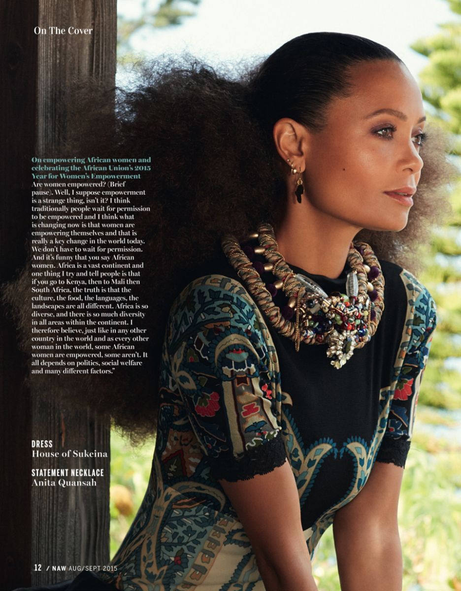 Thandie Newton for New African Woman Magazine August 2015 - Bellanaija - August2015004