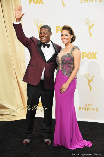 Tracy Morgan and Megan Wollover