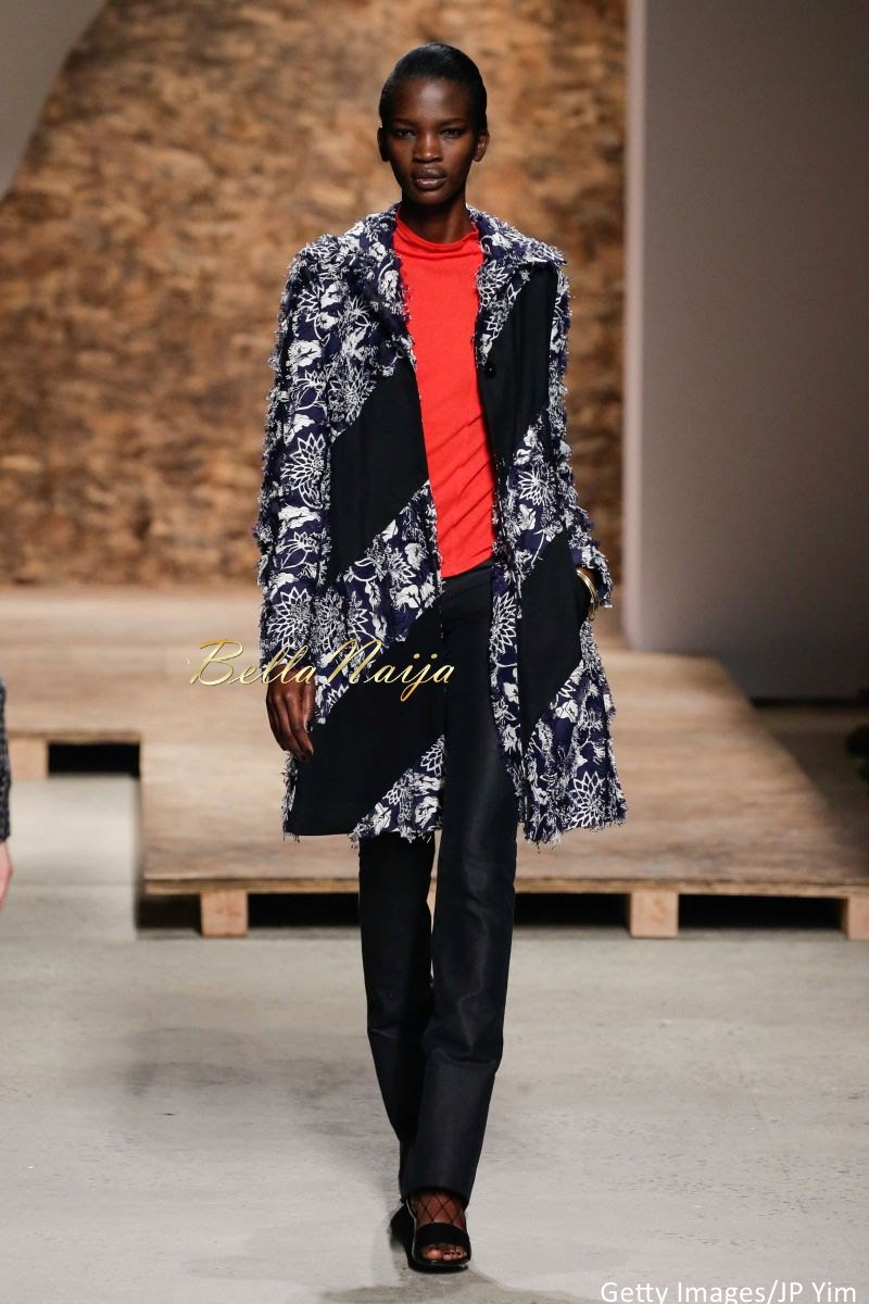 Aamito Stacie Lagum at New York Fashion Week 2015 - Bellanaija - September002